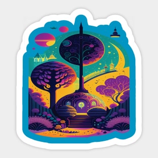 My Fantasy Garden Graphic Sticker